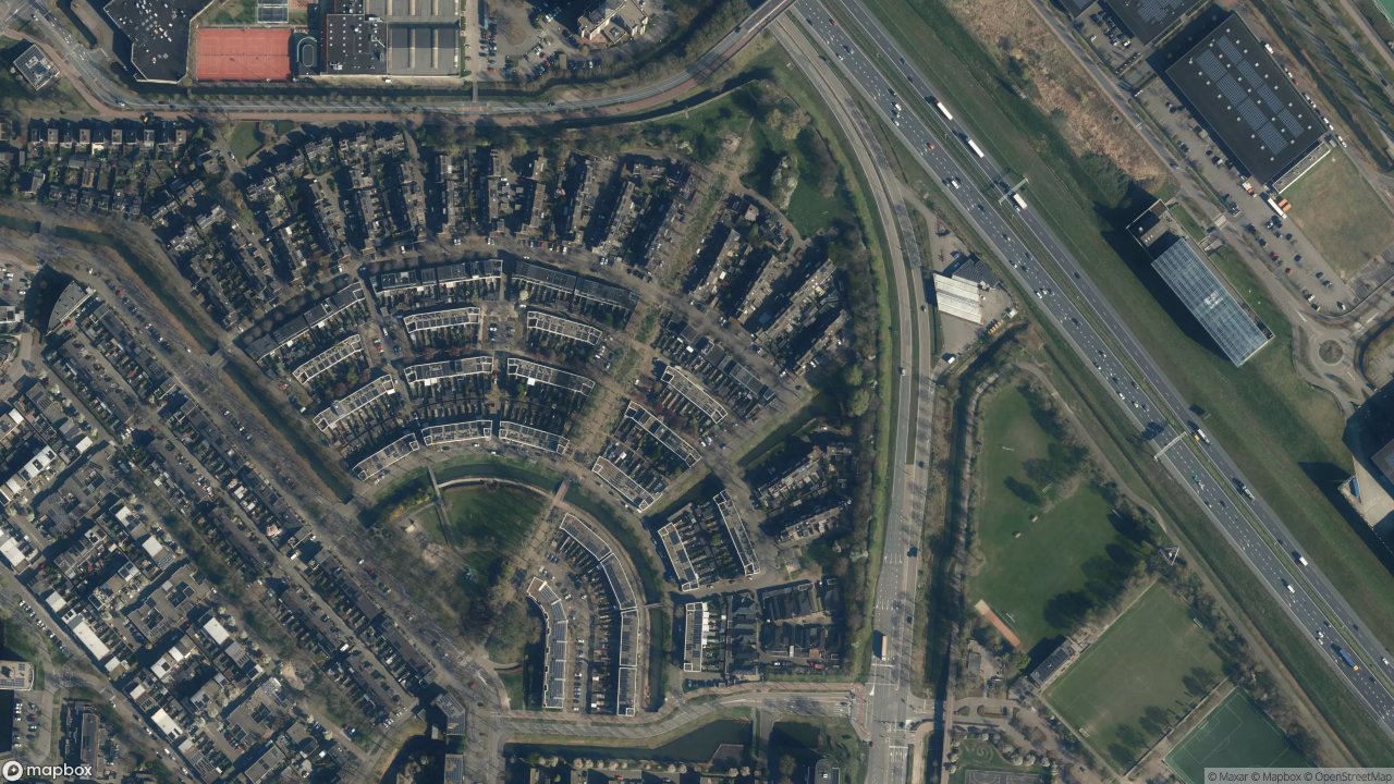 Satellietfoto 3822AG Amersfoort