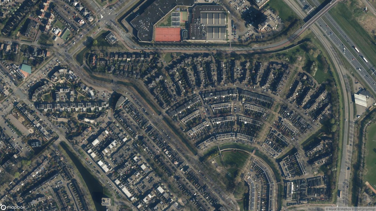 Satellietfoto 3822AL Amersfoort