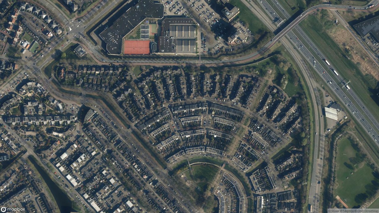 Satellietfoto 3822AM Amersfoort