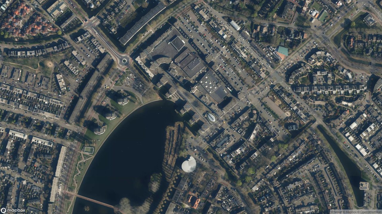 Satellietfoto 3823EM Amersfoort