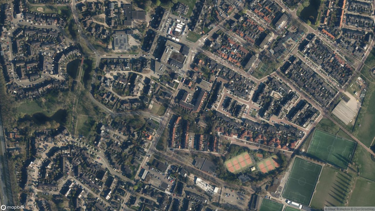 Satellietfoto 3828BE Hoogland