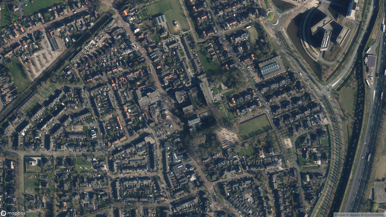 Satellietfoto 3829AB Hooglanderveen