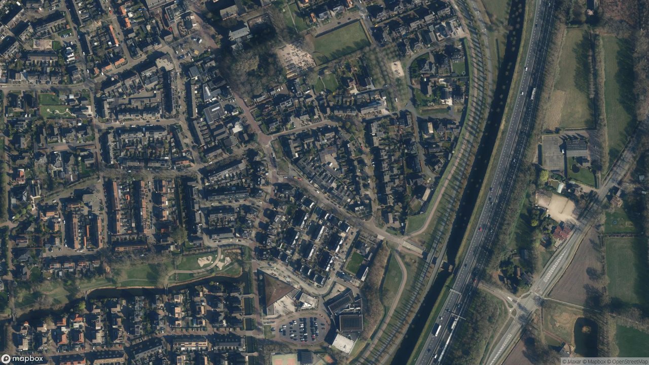 Satellietfoto 3829AC Hooglanderveen