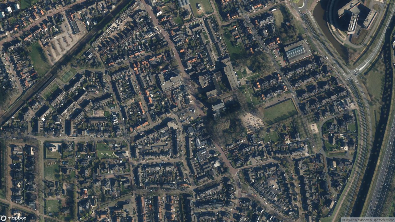 Satellietfoto 3829AD Hooglanderveen