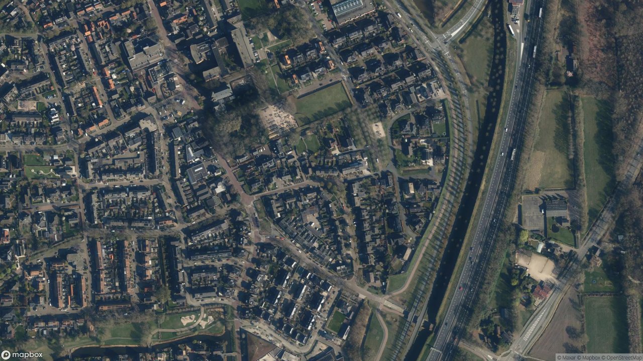 Satellietfoto 3829AE Hooglanderveen