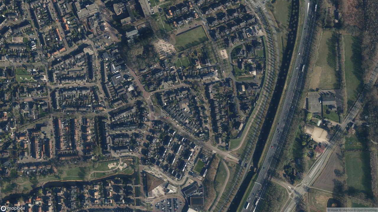 Satellietfoto 3829AG Hooglanderveen