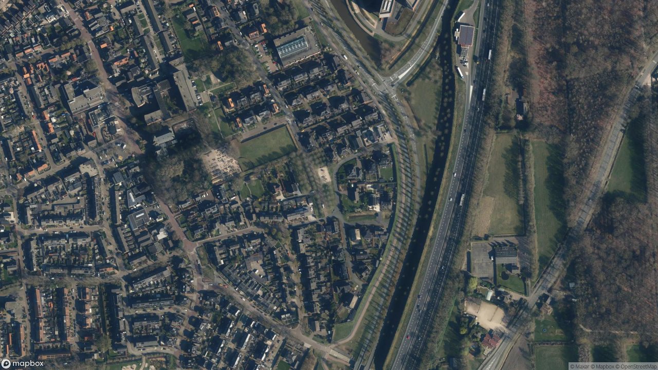 Satellietfoto 3829AH Hooglanderveen