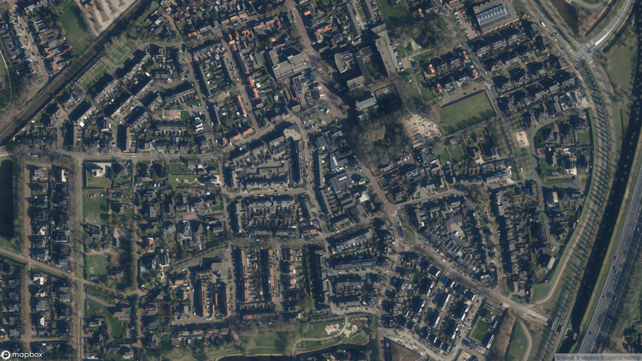 Satellietfoto 3829AJ Hooglanderveen