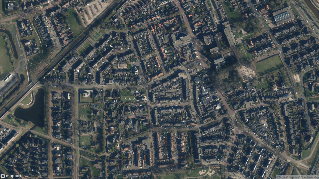 Satellietfoto 3829AL Hooglanderveen