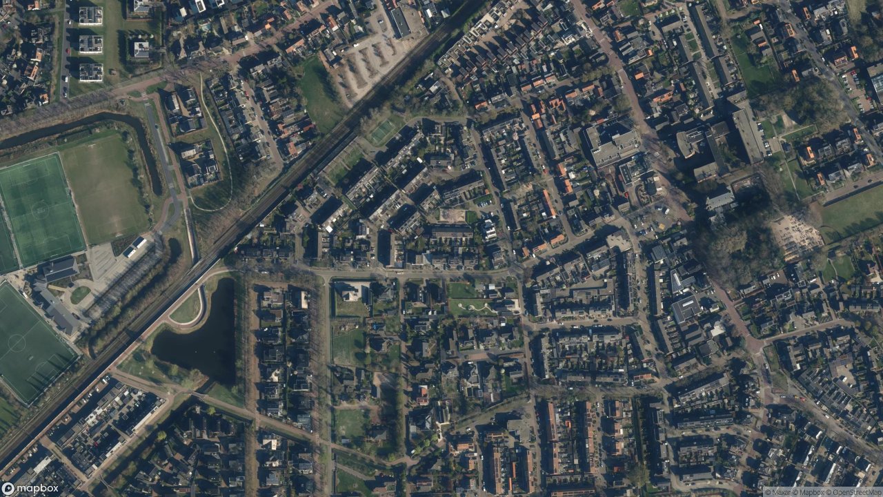 Satellietfoto 3829AM Hooglanderveen