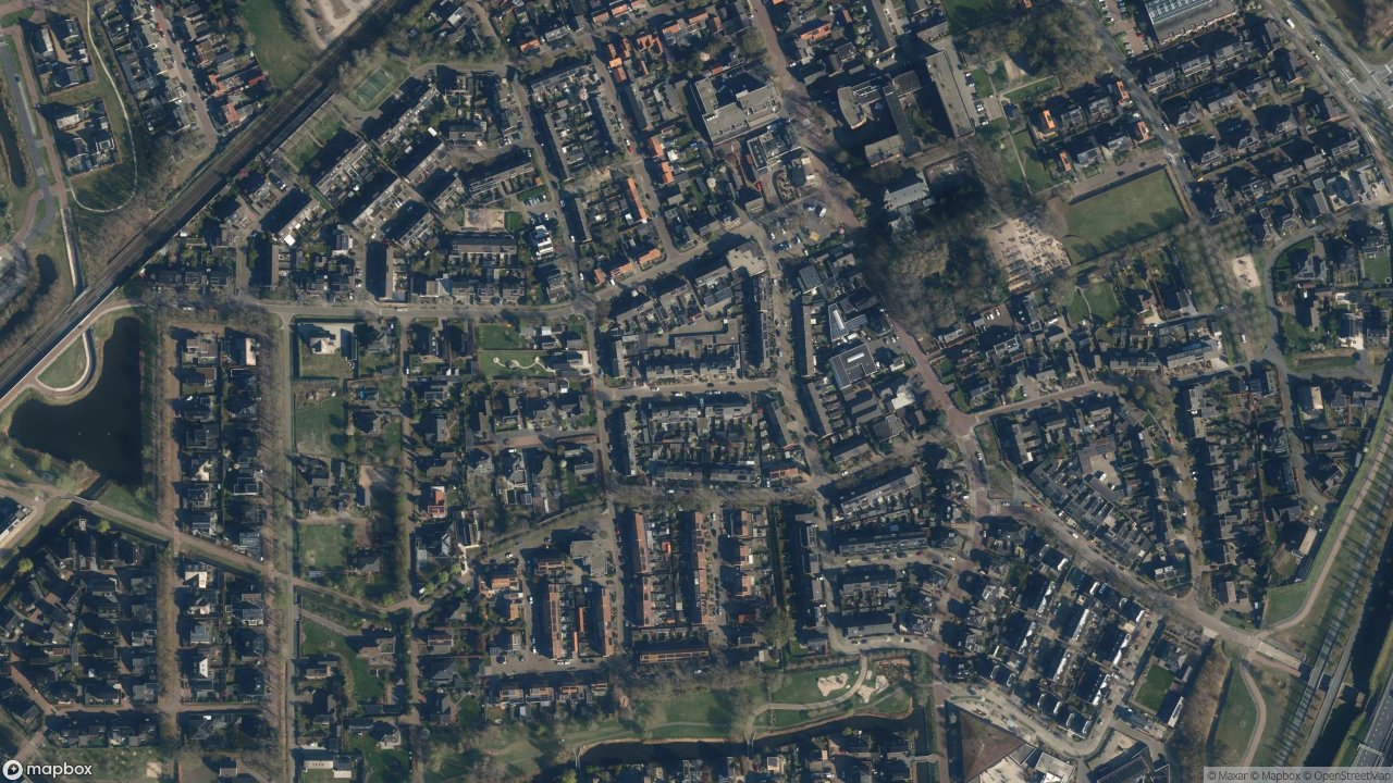 Satellietfoto 3829AN Hooglanderveen