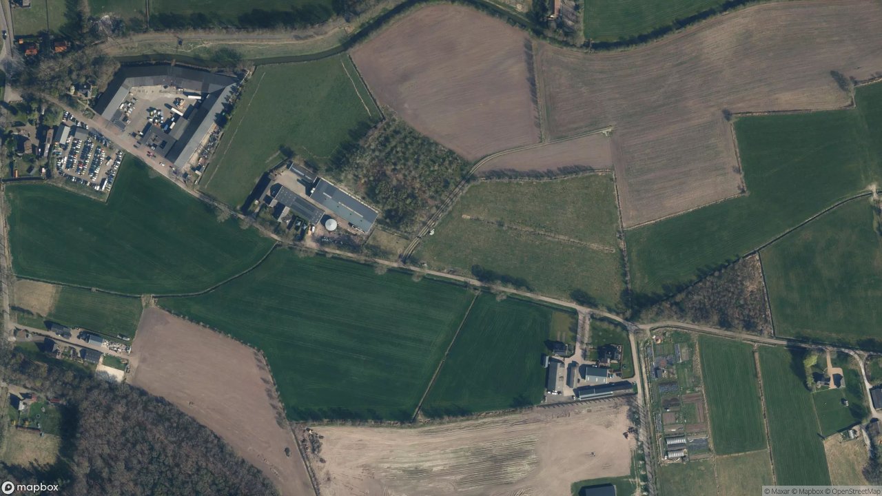 Satellietfoto 3836PD Stoutenburg Noord