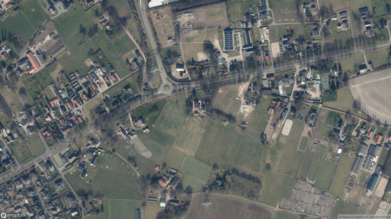 Satellietfoto 3849AG Hierden