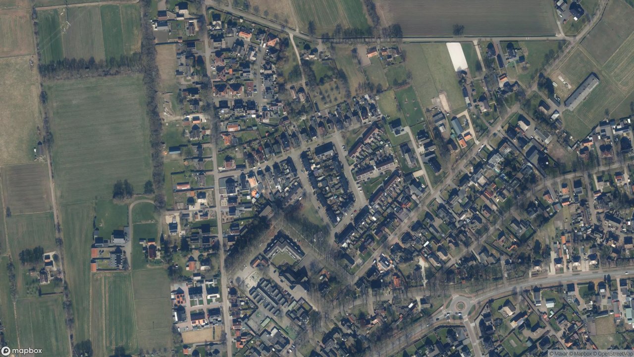 Satellietfoto 3849BA Hierden