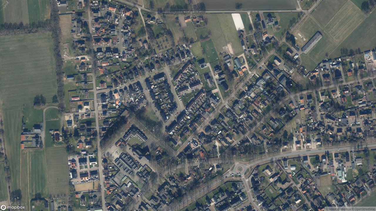 Satellietfoto 3849BB Hierden