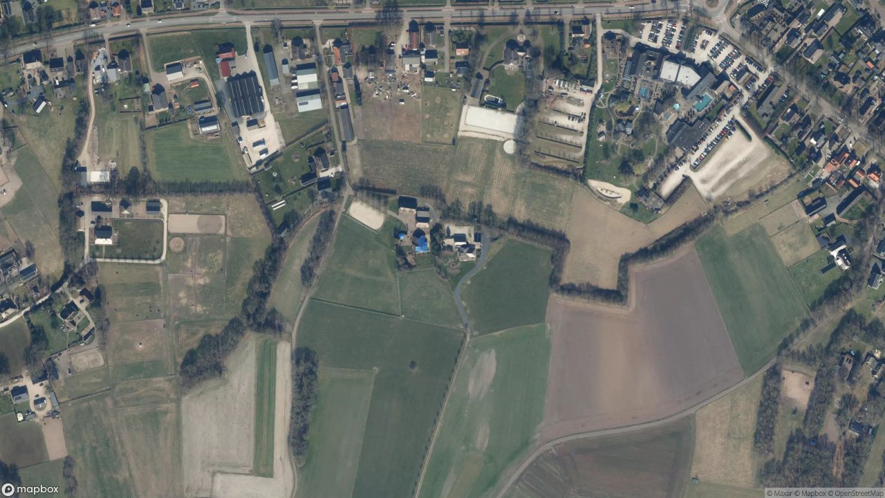 Satellietfoto 3849BH Hierden