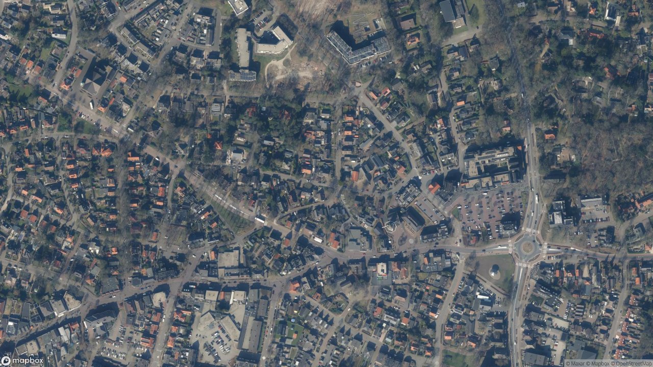 Satellietfoto 3851PR Ermelo
