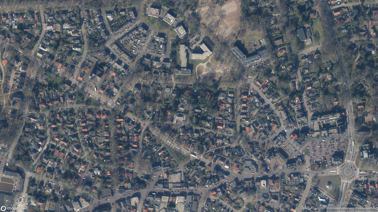 Satellietfoto 3851PV Ermelo