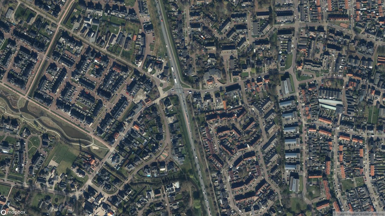 Satellietfoto 3861PB Nijkerk