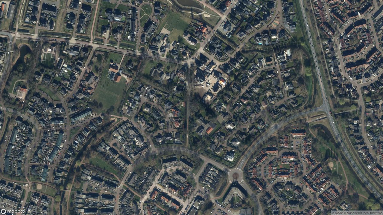 Satellietfoto 3861PH Nijkerk