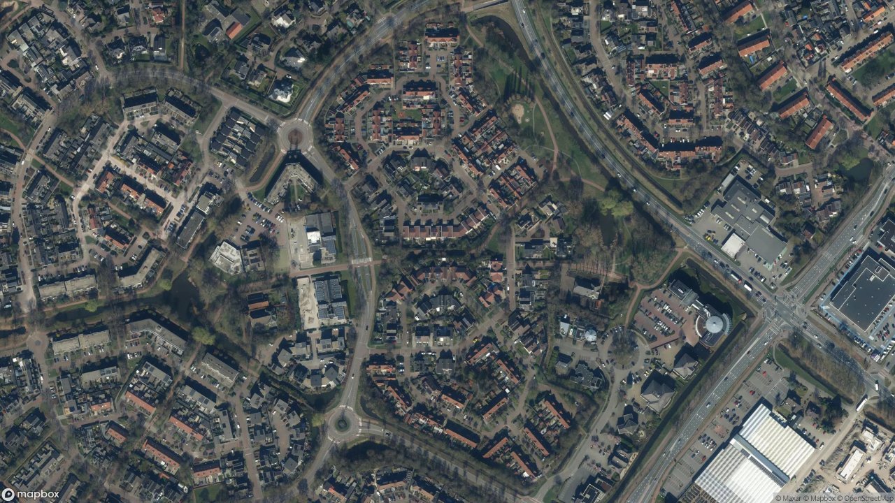 Satellietfoto 3863AE Nijkerk