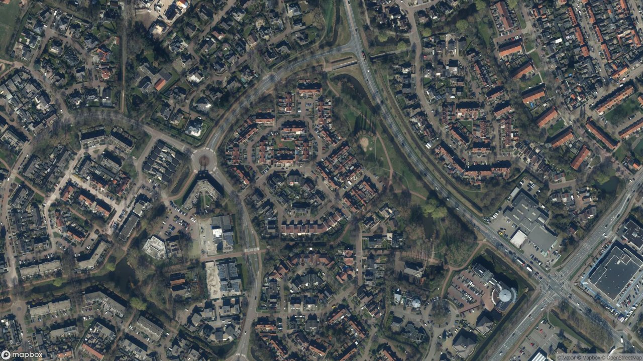 Satellietfoto 3863AG Nijkerk