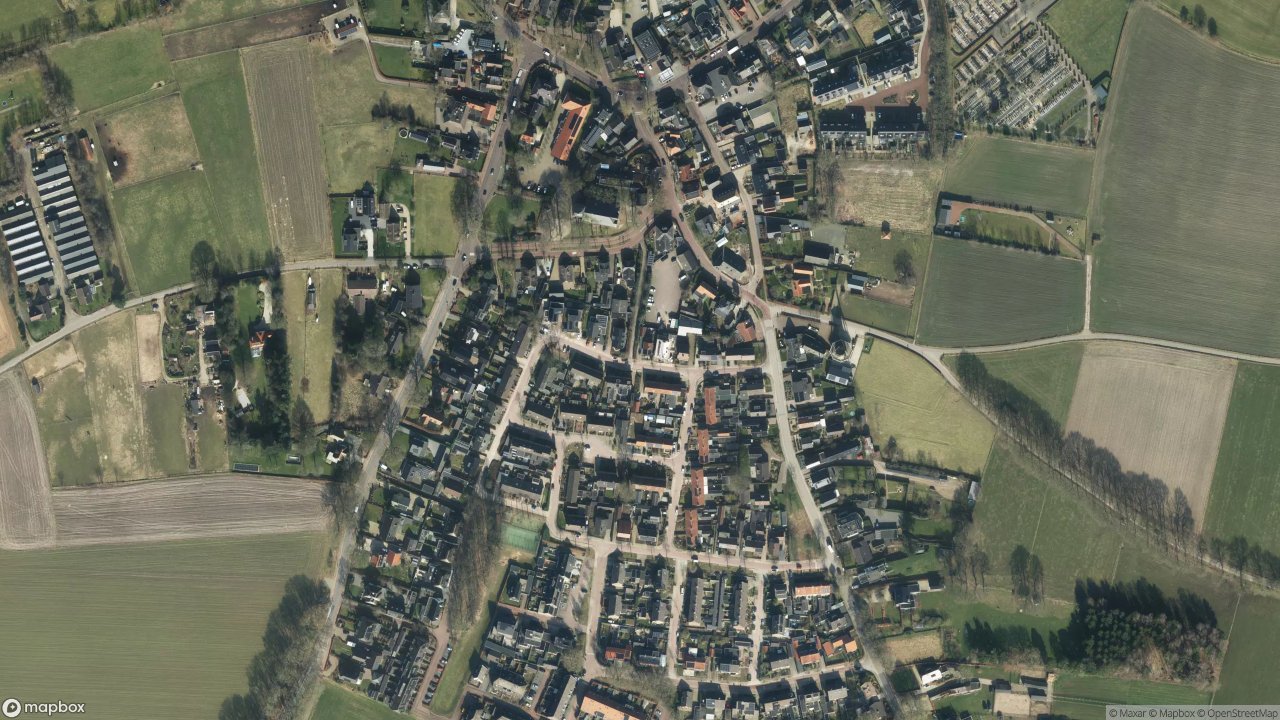 Satellietfoto 3886AA Garderen