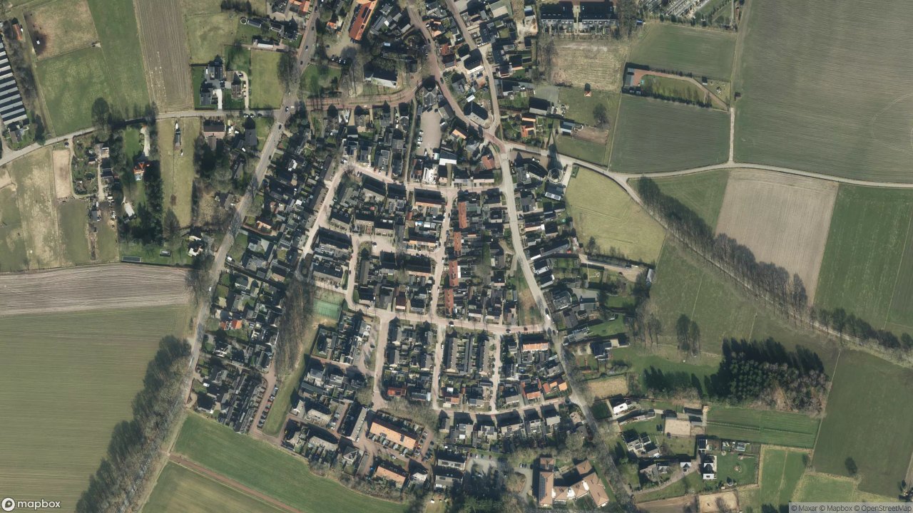 Satellietfoto 3886AB Garderen