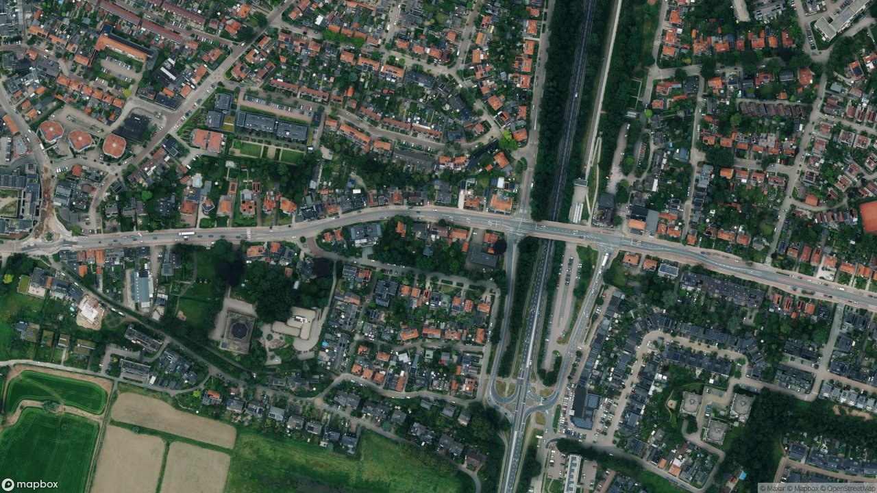 Satellietfoto 3911JH Rhenen