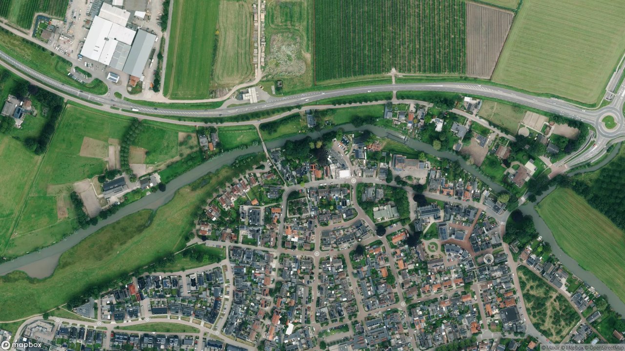 Satellietfoto 3945PB Cothen