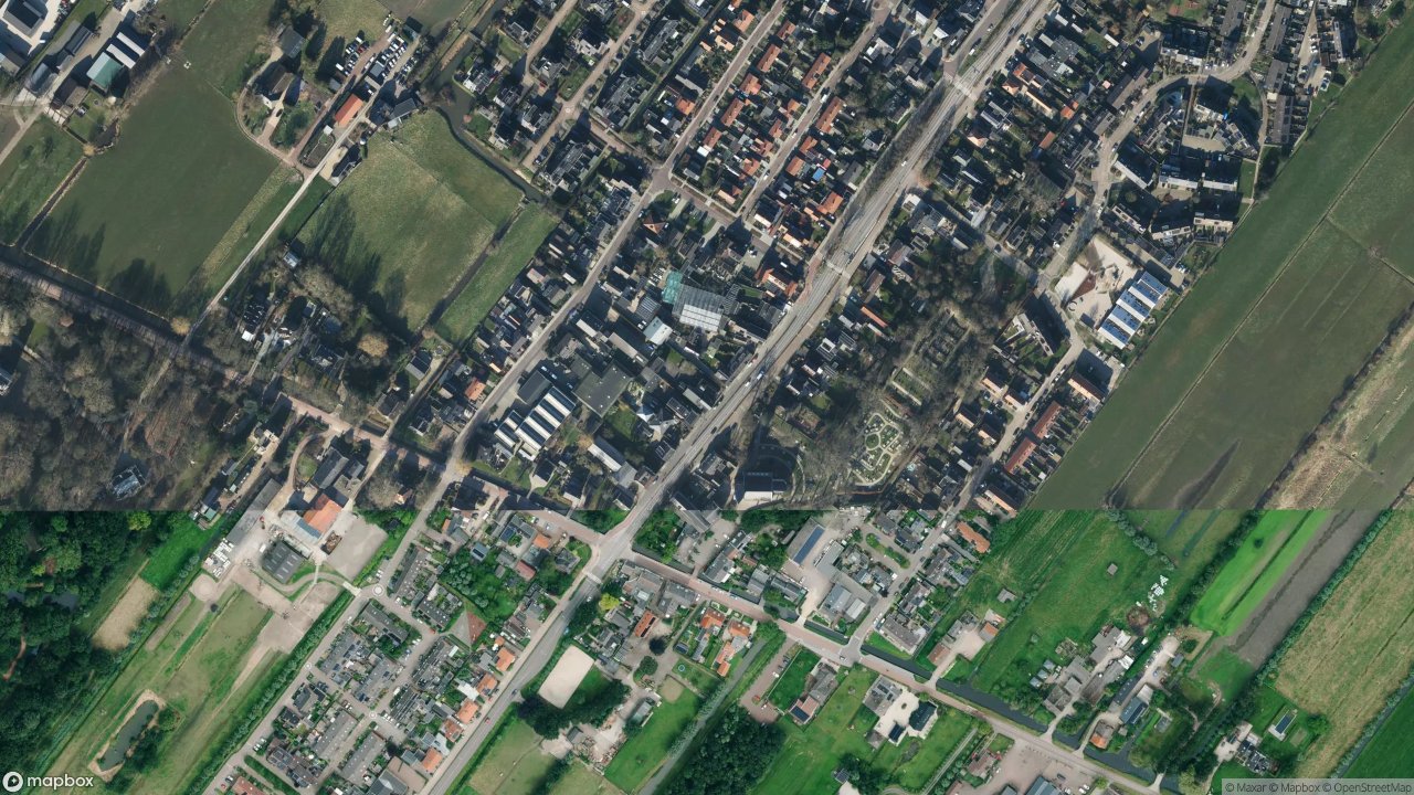 Satellietfoto 3947ME Langbroek