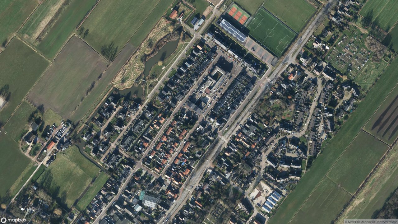 Satellietfoto 3947MG Langbroek