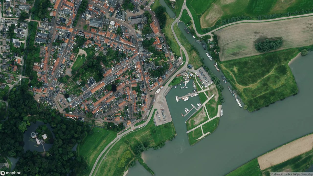Satellietfoto 3961AA Wijk bij Duurstede