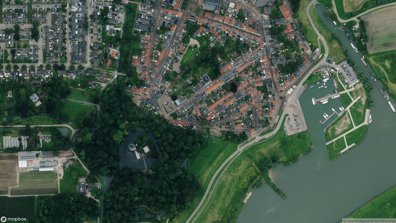 Satellietfoto 3961AC Wijk bij Duurstede