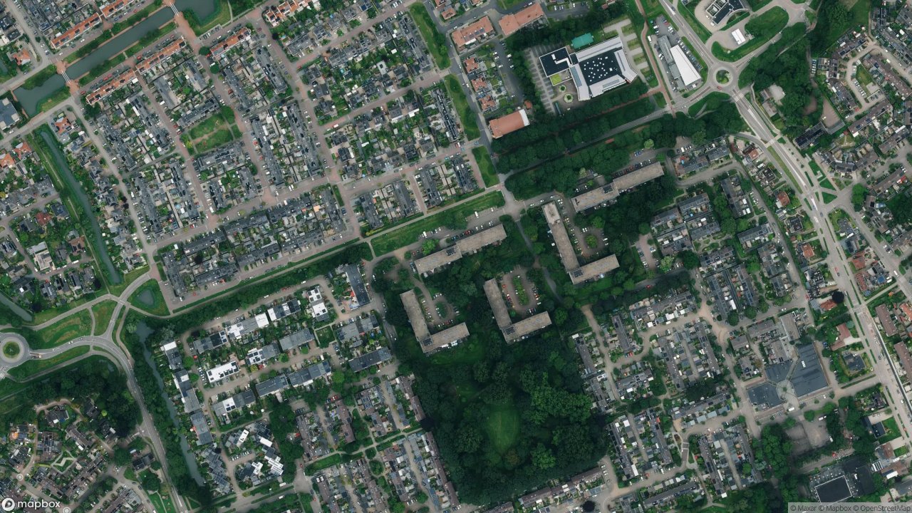 Satellietfoto 3962AC Wijk bij Duurstede