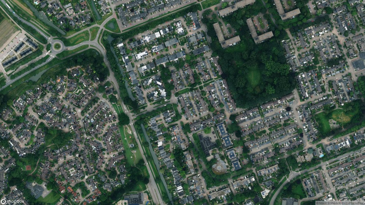 Satellietfoto 3962AD Wijk bij Duurstede