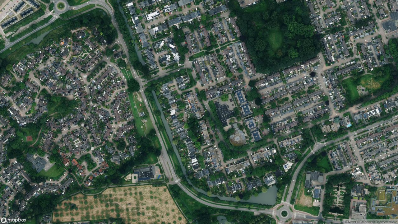 Satellietfoto 3962AK Wijk bij Duurstede