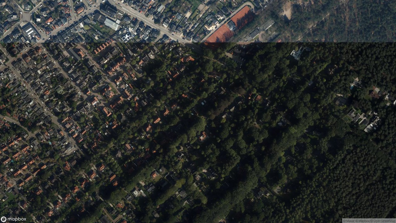 Satellietfoto 3971JC Driebergen-Rijsenburg