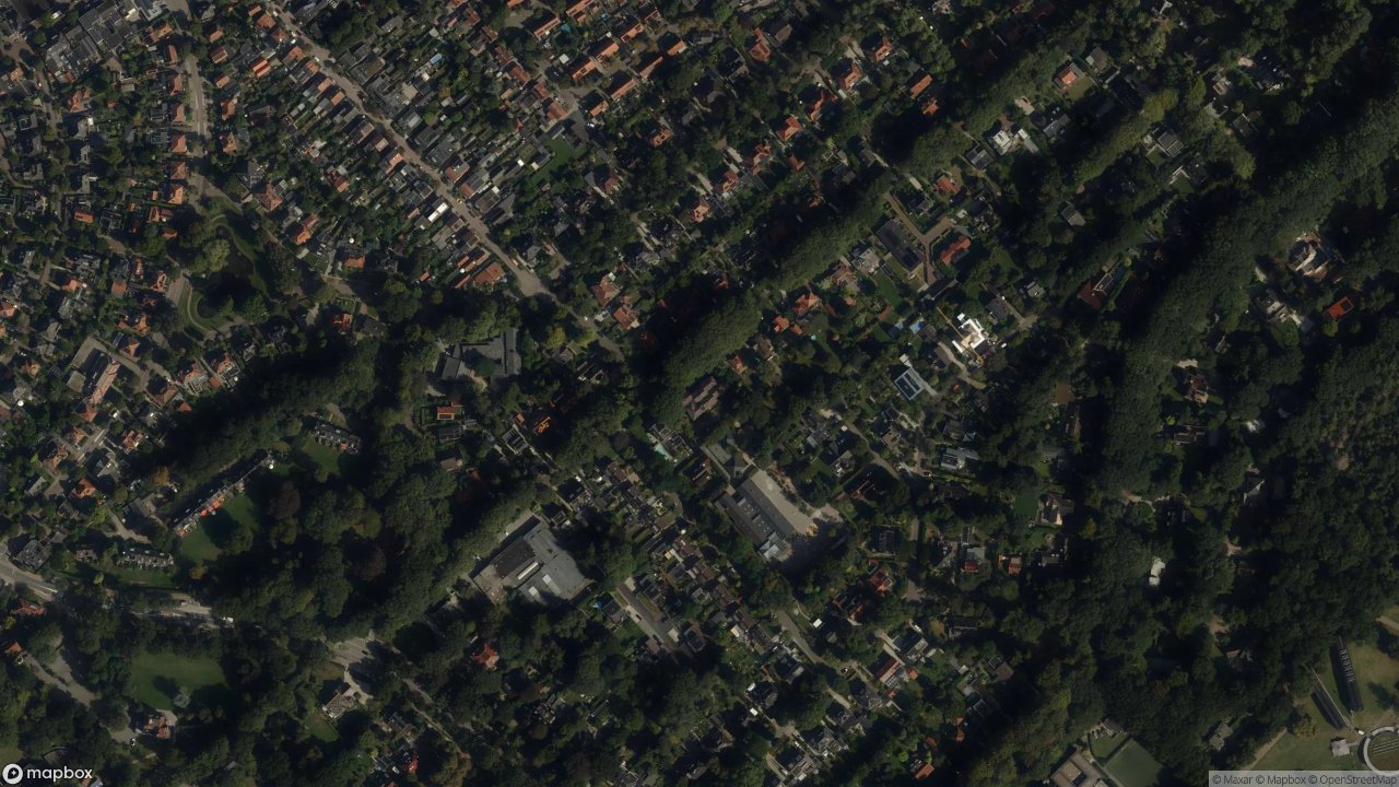 Satellietfoto 3971JK Driebergen-Rijsenburg
