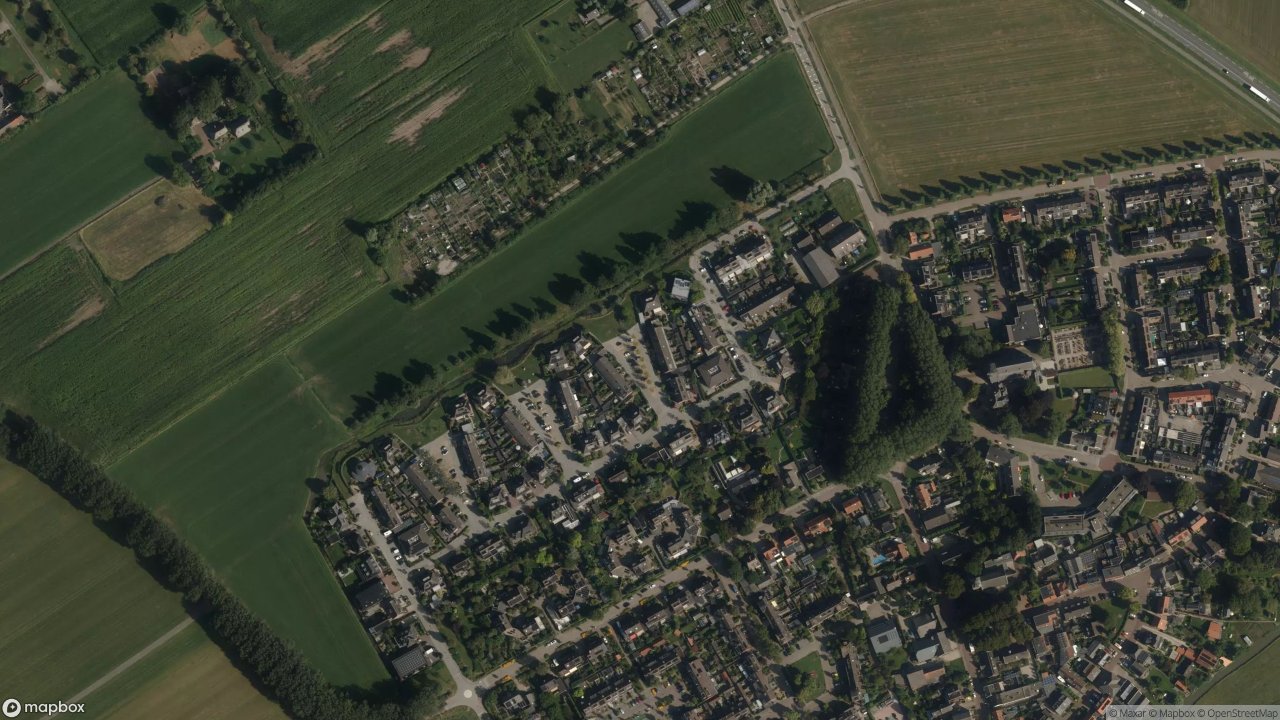 Satellietfoto 3985AG Werkhoven