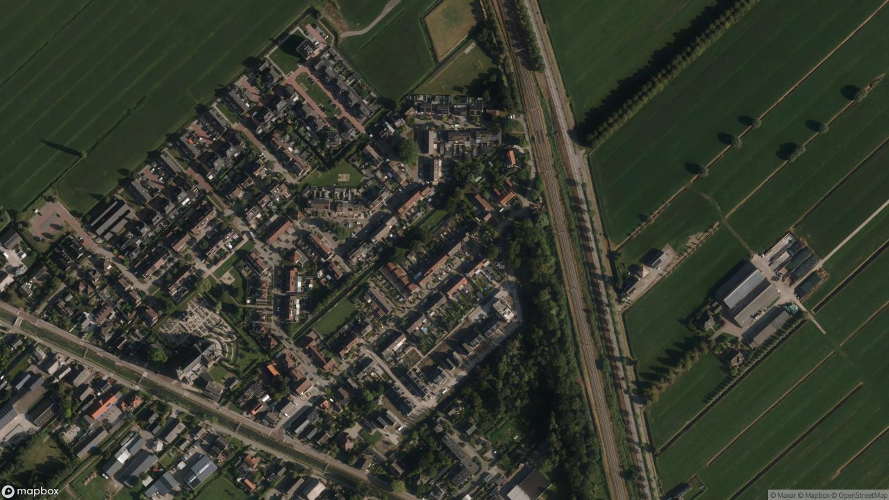 Satellietfoto 3998JV Schalkwijk