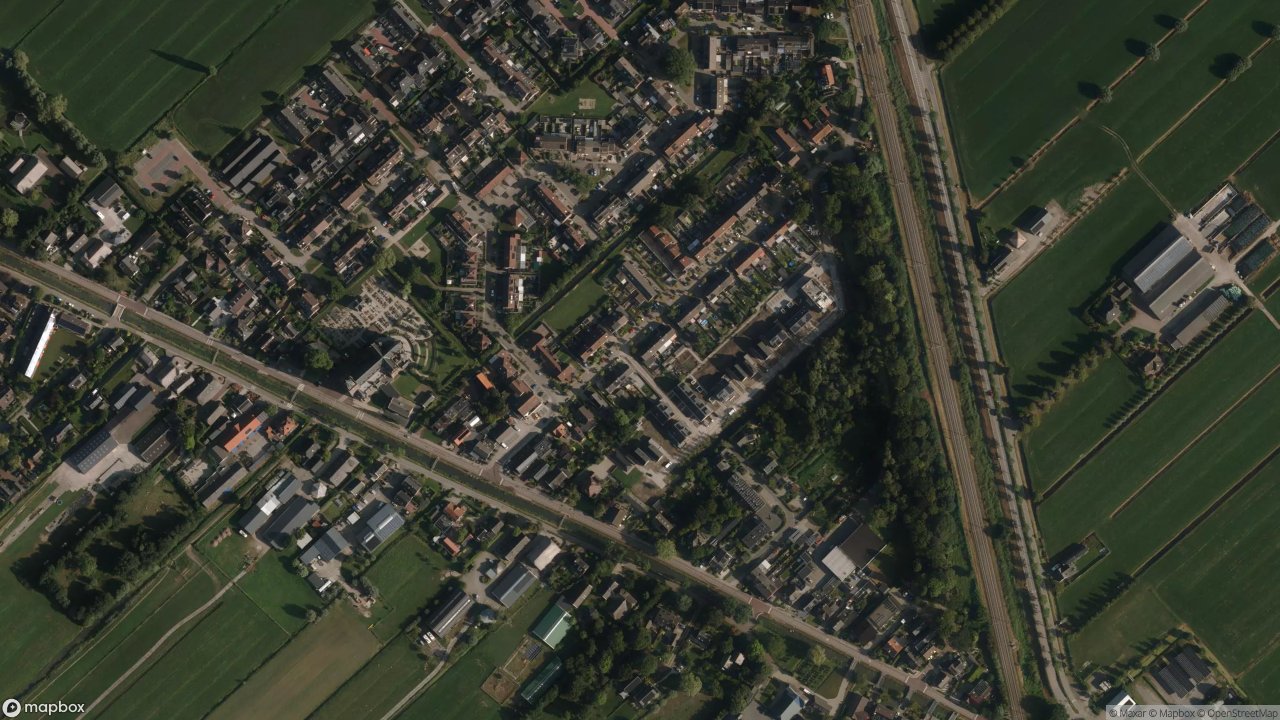 Satellietfoto 3998JW Schalkwijk