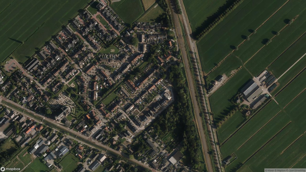 Satellietfoto 3998JX Schalkwijk