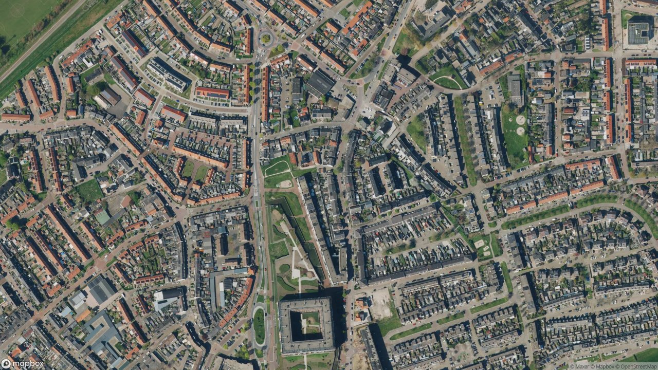 Satellietfoto 4005AB Tiel