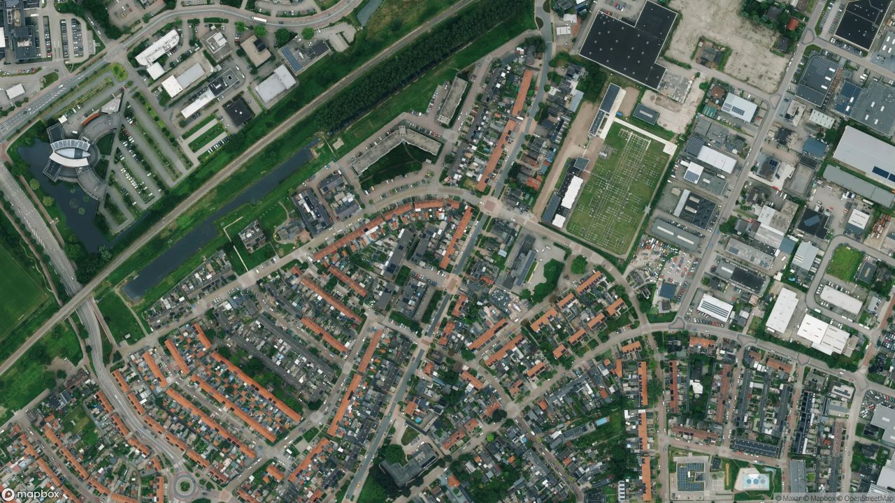 Satellietfoto 4005AE Tiel