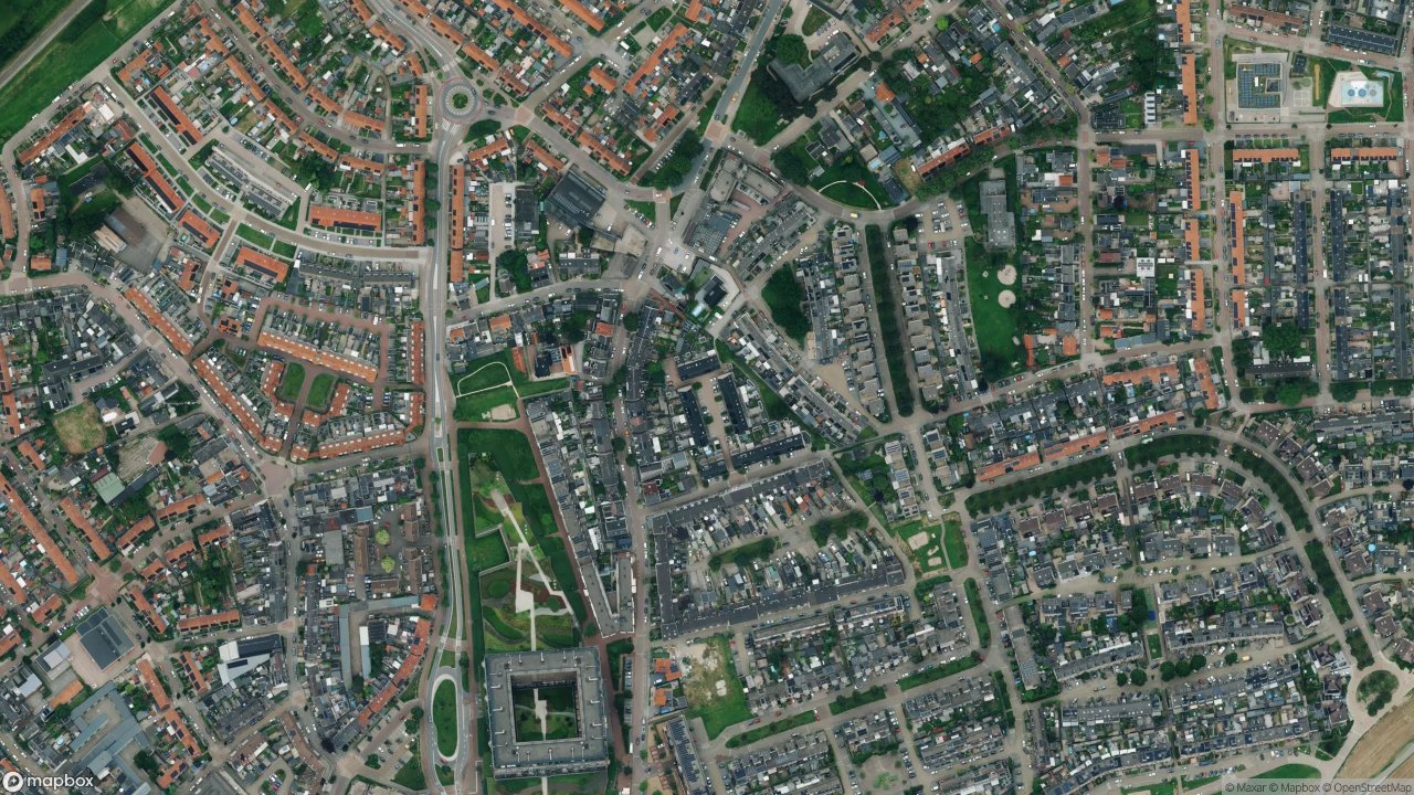 Satellietfoto 4005AL Tiel