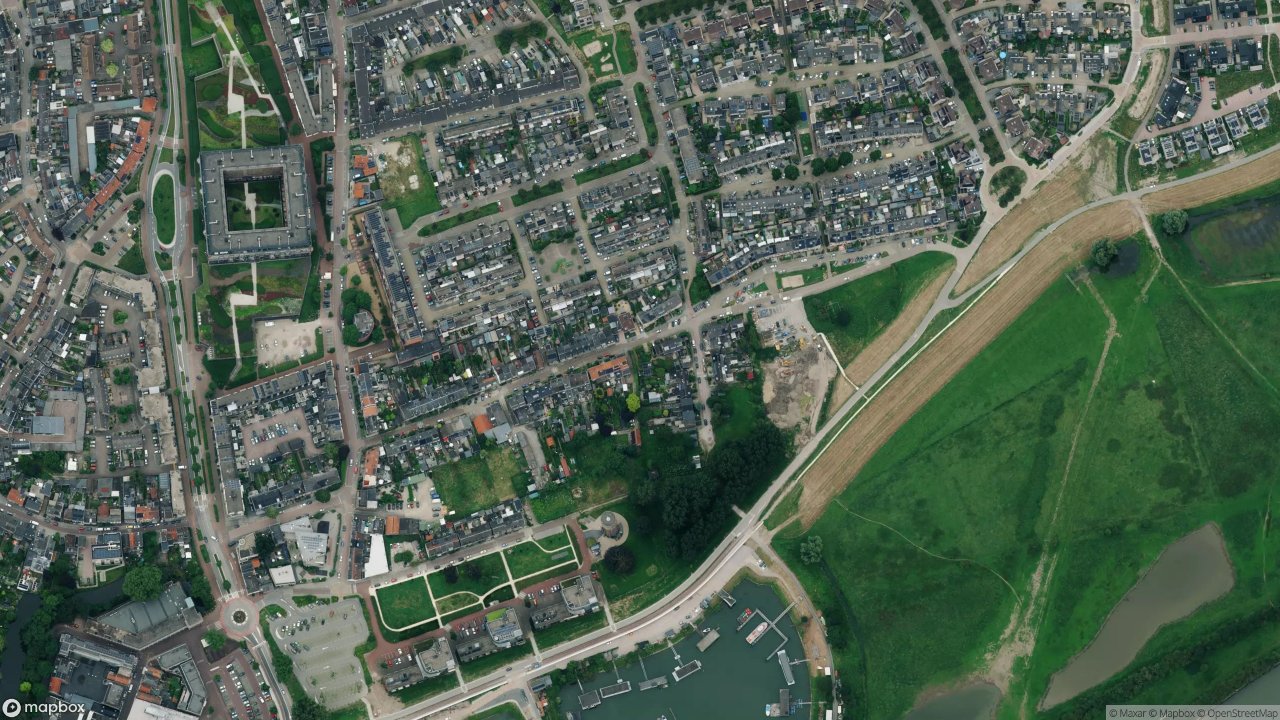 Satellietfoto 4005ED Tiel