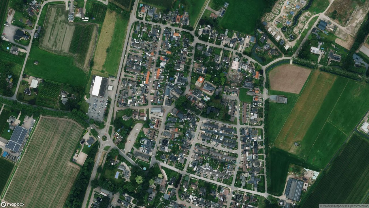 Satellietfoto 4024HK Eck en Wiel