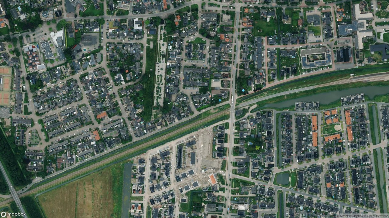 Satellietfoto 4041AH Kesteren