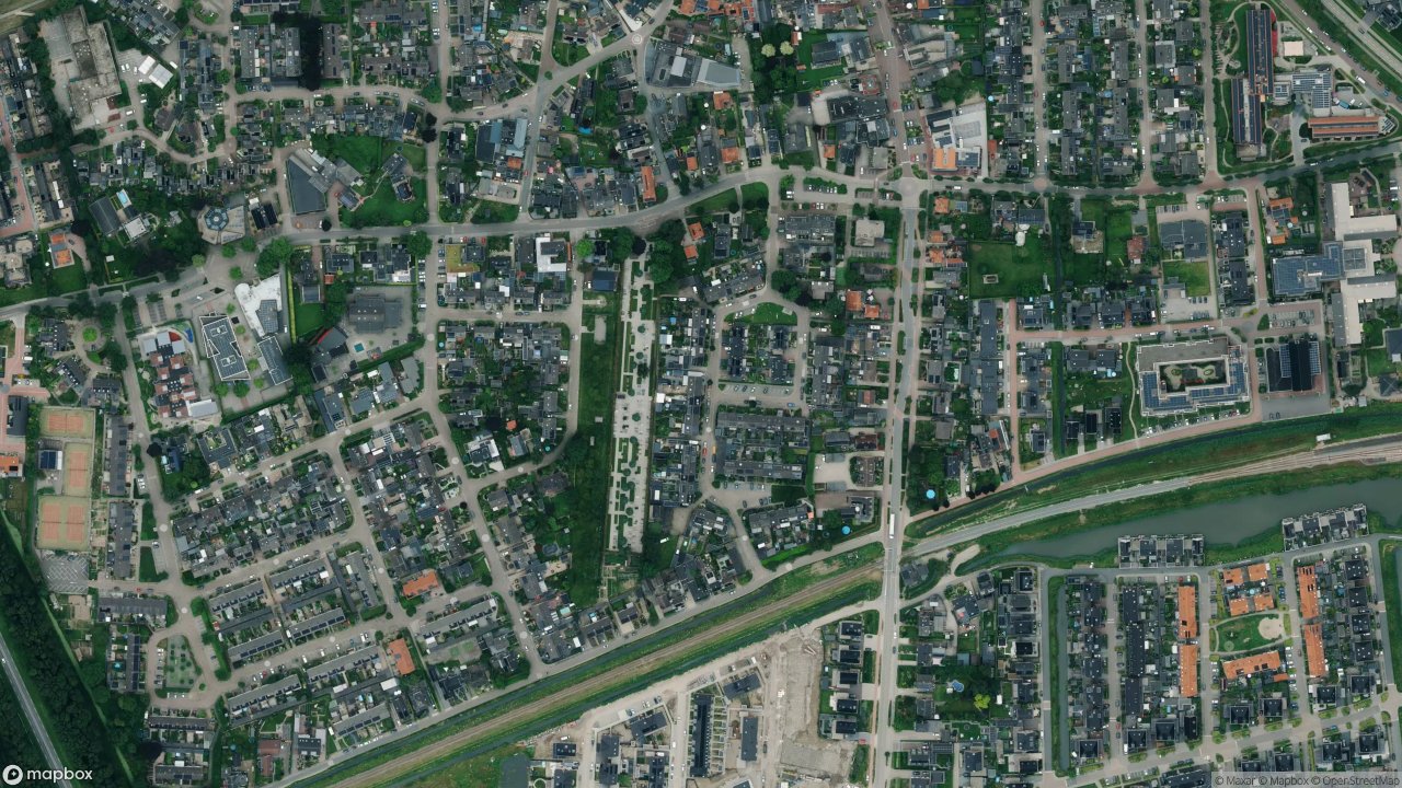 Satellietfoto 4041AM Kesteren